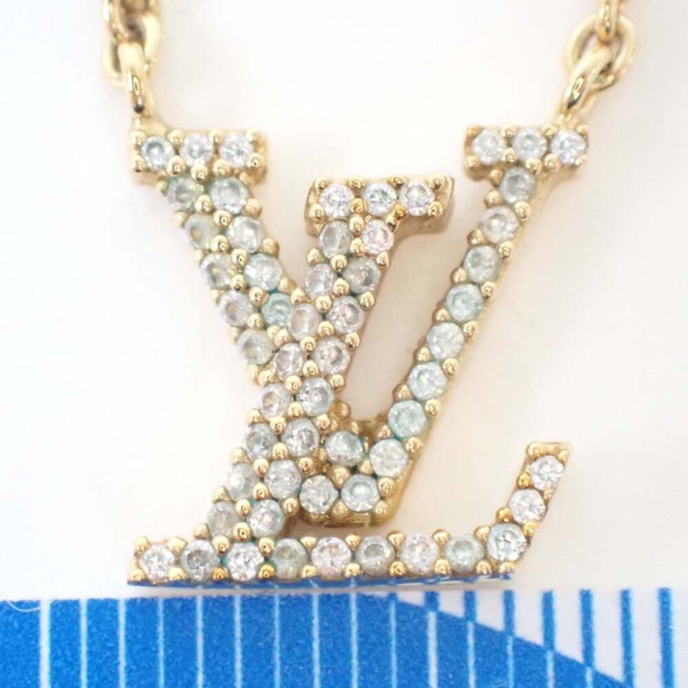 LOUIS VUITTON Gold Necklace - Picture 2 of 6
